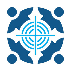 Focus icon for financial strategy