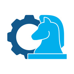 Financial strategy icon for financial strategy