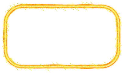 Fantasy magic electric frame