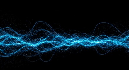 Abstract energy waves