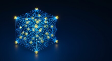 Abstract network cube