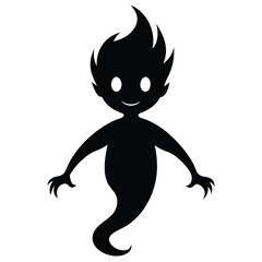 halloween devil cartoon