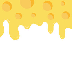 Melting Cheese Vector