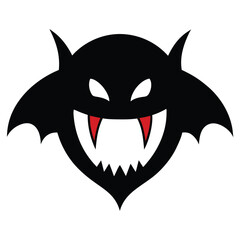 vector illustration of an angry face of a wolf