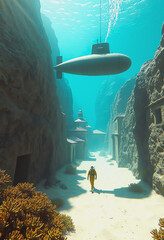Submerged Secrets Exploring a Sunken Village