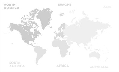 grayscale map-05,  world map, modern world map graphic, Countries Silhouettes Stock Illustrations, Vectors