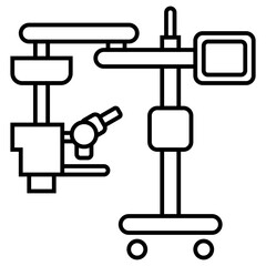 Dental Surgical Microscope outline icon