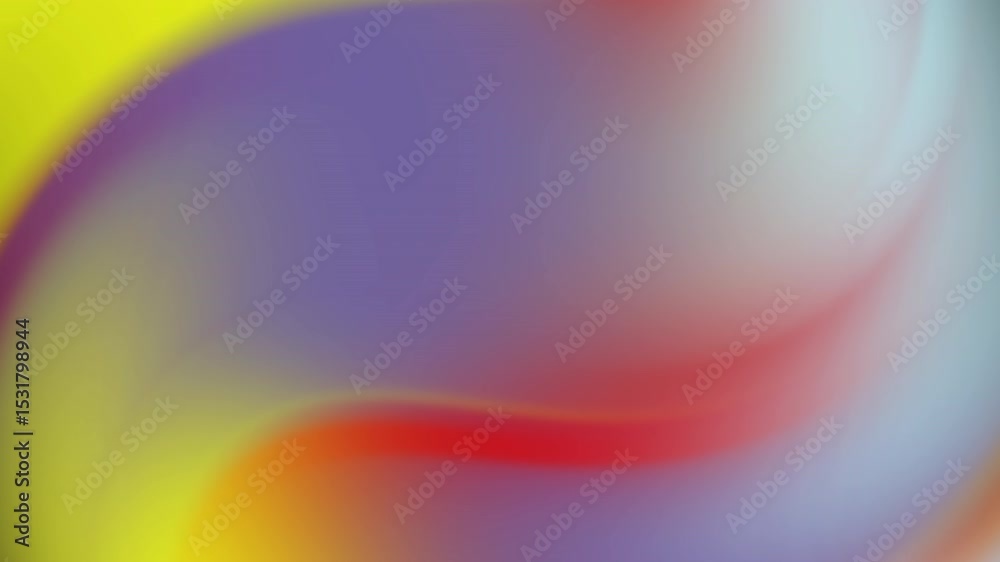 Poster abstract gradient color blend motion yellow purple red and white transition
