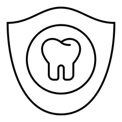 Dental Insurance outline icon