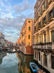 Naklejka premium canal in venice