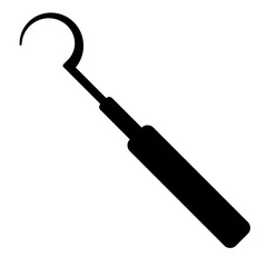 Sickle Probe solid icon