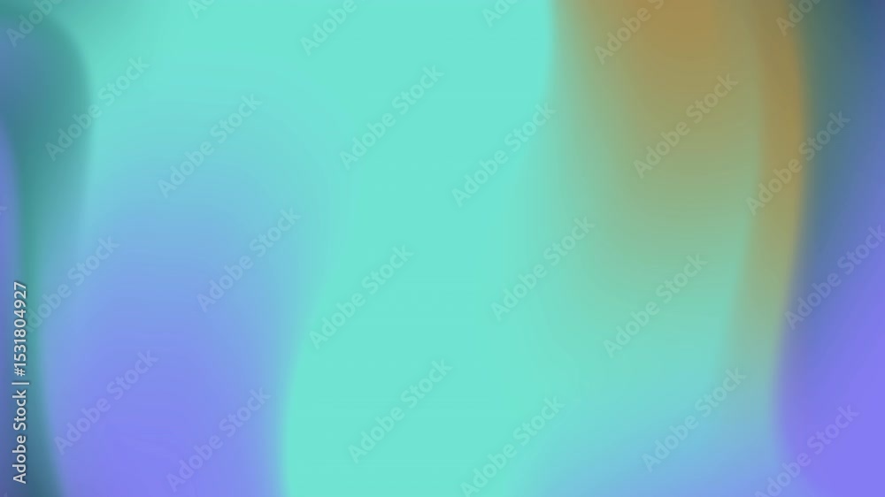 Poster abstract gradient color motion smooth transition of teal purple and gold