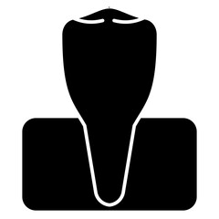 Premolar solid icon