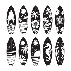 Silhouette of Woman Fishing in Water with Reflection