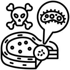 Food Contamination Icon