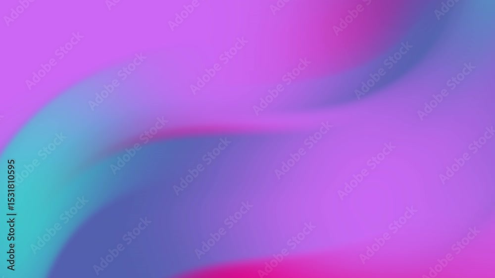 Aufkleber Abstract Gradient Motion Background with Smooth Color Transitions and Blurs