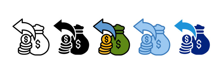 Roi Icon Element For Design