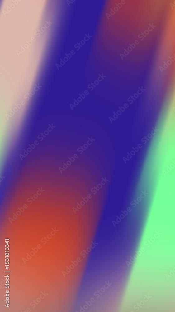 Poster Abstract Gradient Motion Colorful Blurred Lines and Smooth Transitions in a Dynamic Video