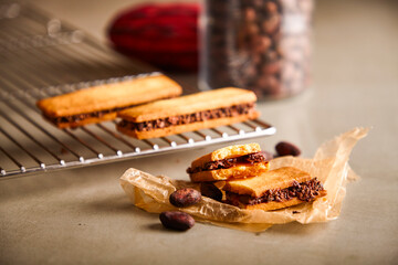 チョコチップサンドクッキー