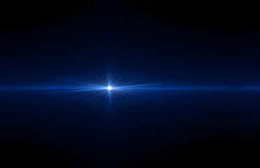 Blue Light Effect Radiation Background