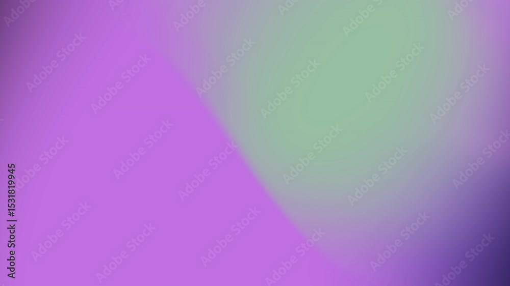 Poster Abstract Gradient Motion Purple and Green Color Transition Background Animation