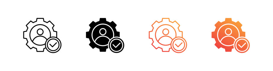 Expert Multiple Style Icon Set 