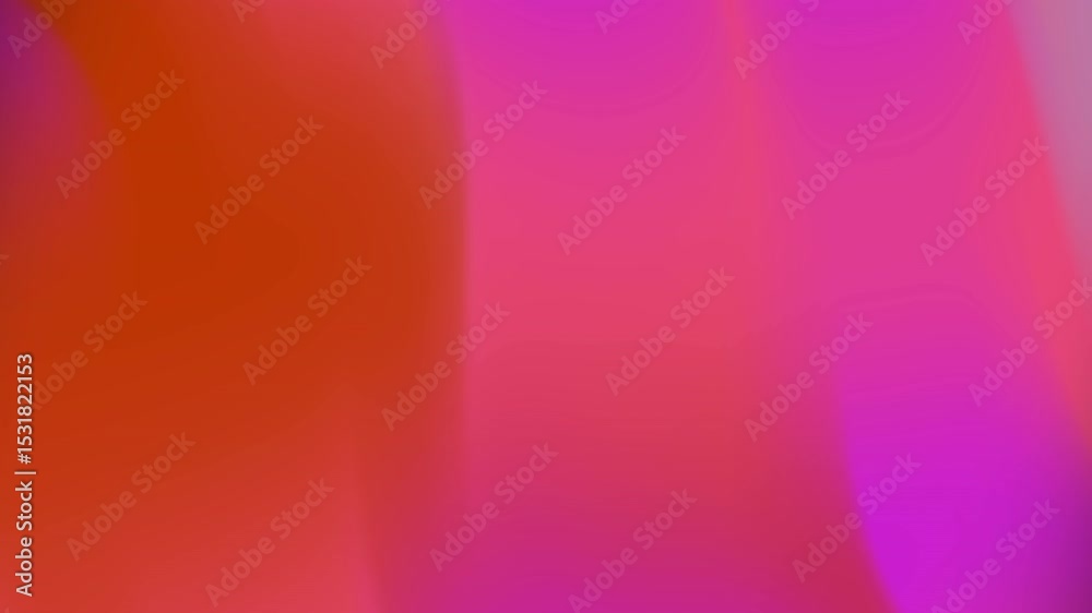 Poster Abstract Gradient Motion Red and Pink Color Transition Background Video