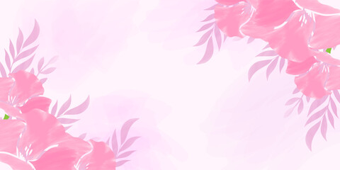 Abstract summer or spring poster or card set in art style with trees leaves flowers on the palms, surfboard, sea, seashells on pastel colour and blue. Trendy summer design for branding, ads, print