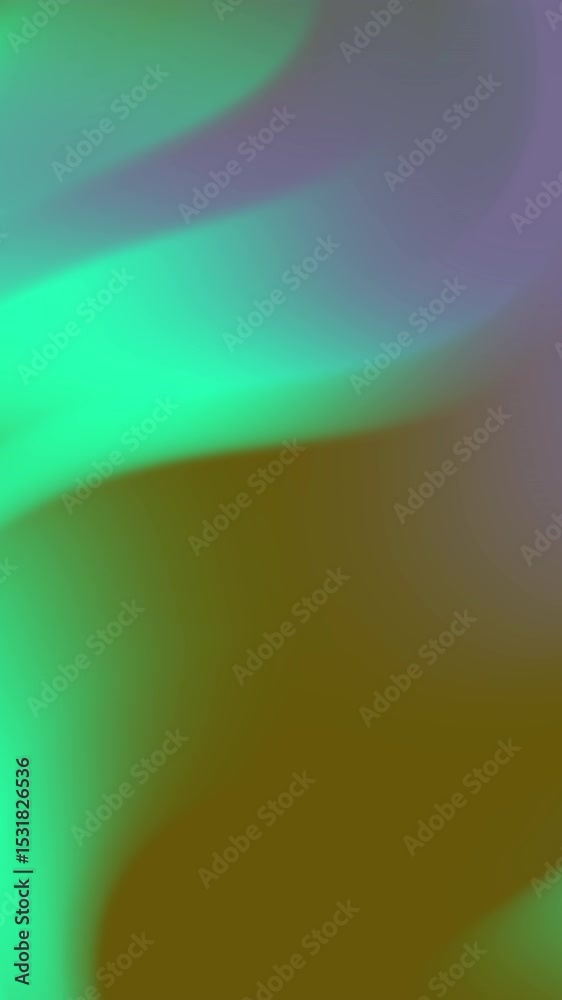 Poster abstract gradient motion teal purple and brown color transition