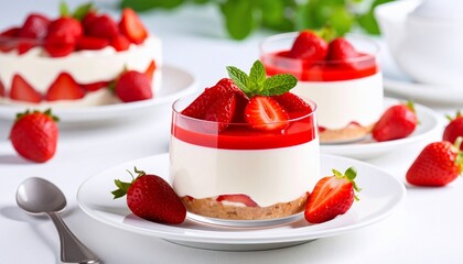 Delicious Strawberry Cheesecake Parfaits
