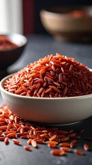 rice red in table 