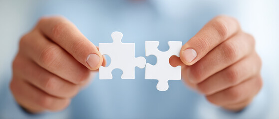 Connecting Puzzle Pieces Building Solutions and Collaboration