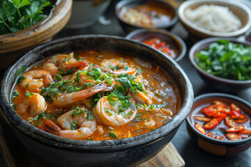 Spicy Shrimp Tom Yum