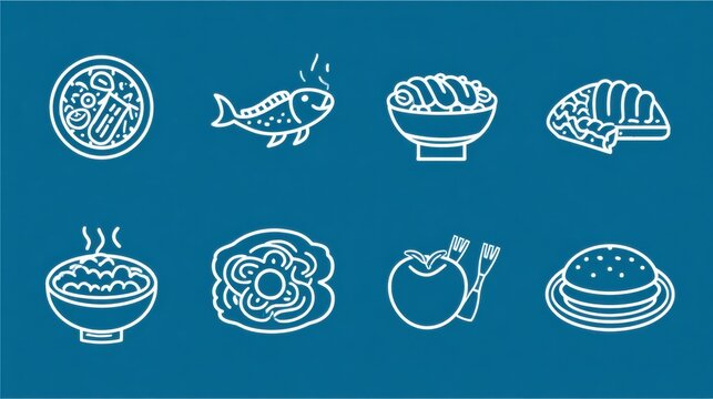 Exploring Top Hispanic Food Traditions With Dish Icons That Represent Culinary Heritage and Flavors