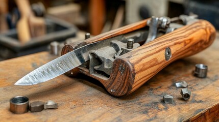 Wood & Metal Knife Making Jig