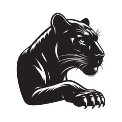 vector illustration of a tiger