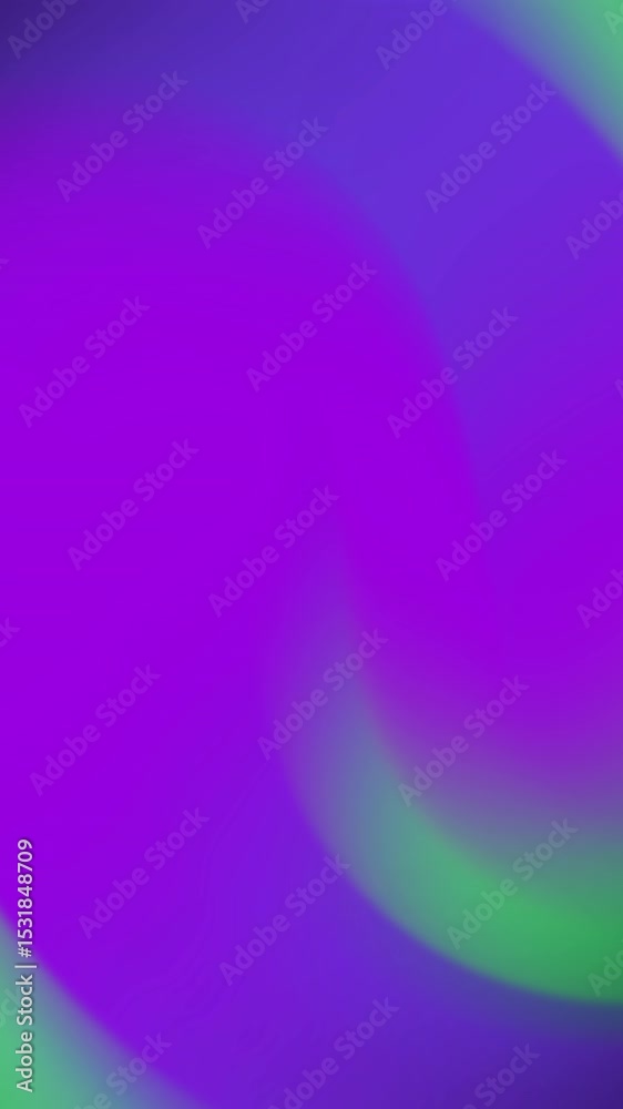 Poster abstract purple and green gradient motion background for video projects