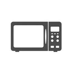 Microwave Oven Icon Illustration