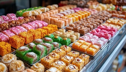 Assorted Sweet Treats Display