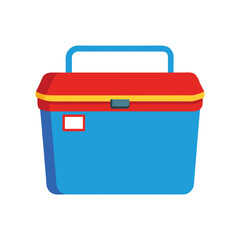 Cooler box vector illustration