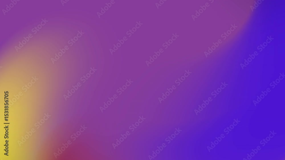 Poster dynamic gradient background animation yellow purple and blue color shift
