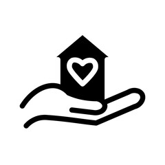 health care glyph icon