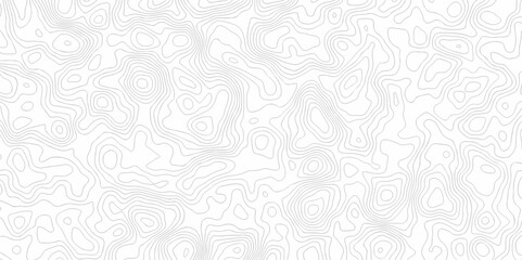 Abstract vector Lines Topographic contour lines grid map seamless pattern. Geographic mountain relief. minimal lines background. Contour maps. illustration, Topo contour map design.	
