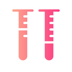 test tube gradient icon