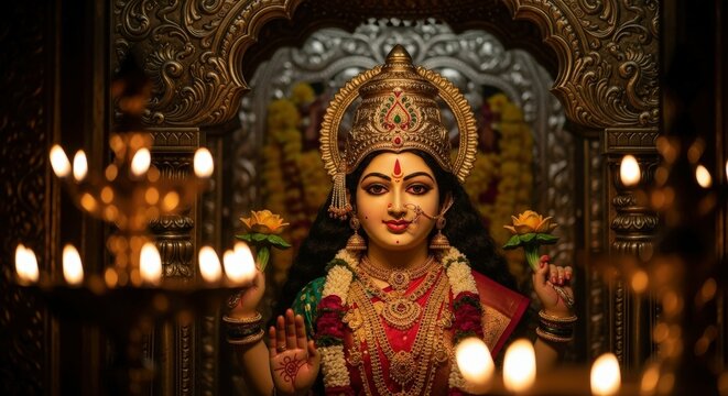 Lakshmi goddess hinduism diwali devi indian culture traditional spirituality