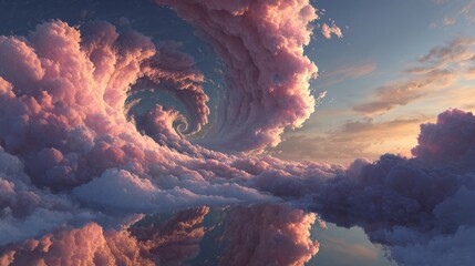A futuristic concept art of Storm Cloud