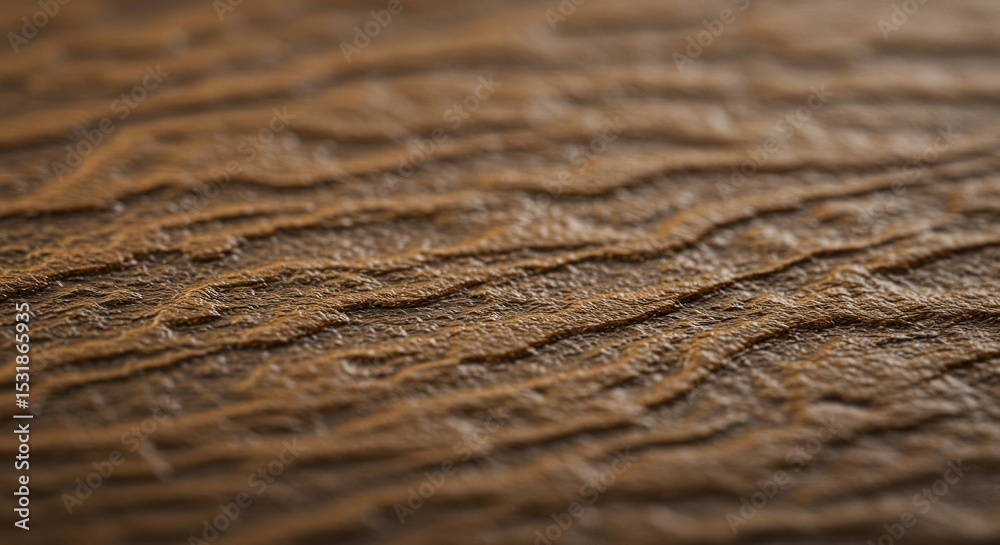 Poster the image is of a sandy surface with a brown color