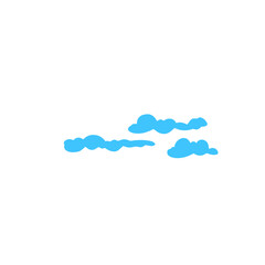 simple cloud vector