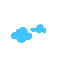 simple cloud vector