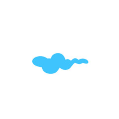 simple cloud vector